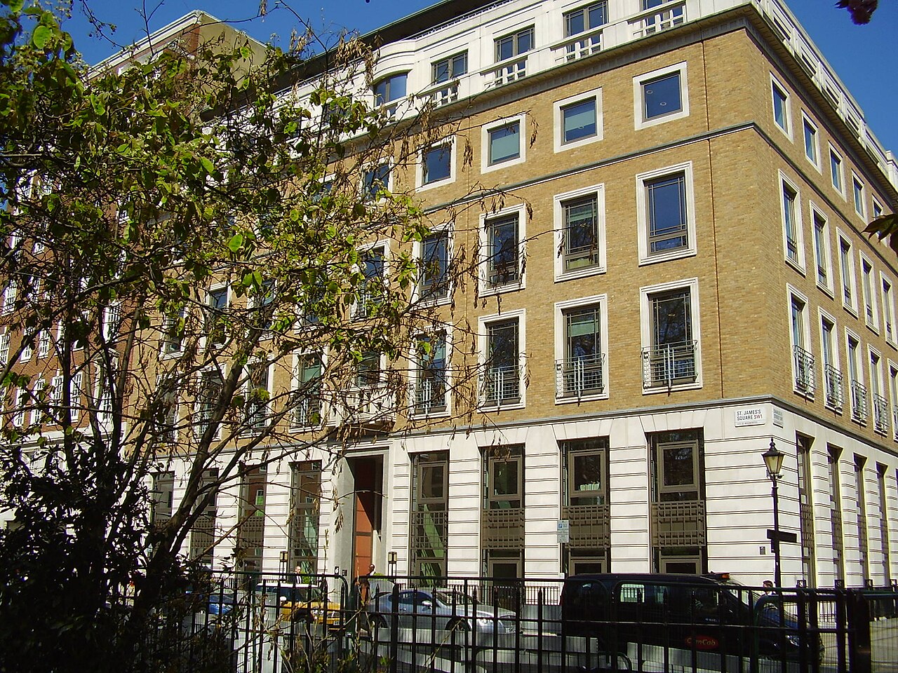 BP offices on St James's Square, London