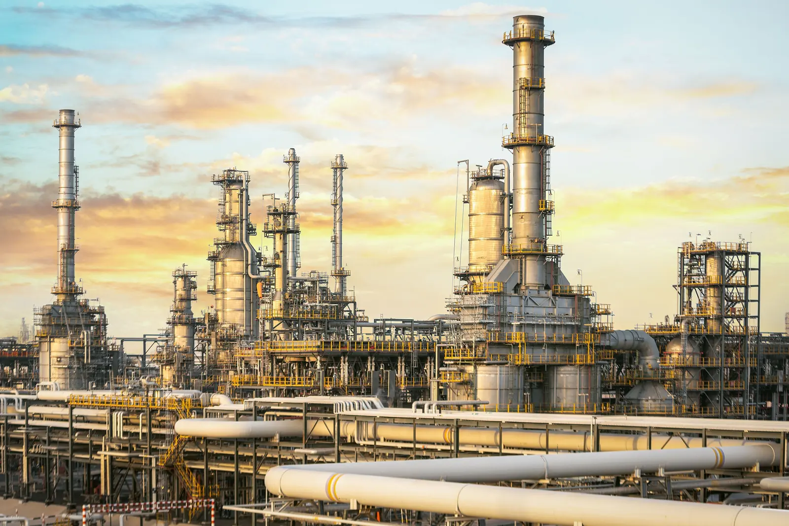 The Ruwais refining complex, United Arab Emirates